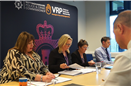 Commissioner discusses tackling gender-based crime at monthly accountability meeting