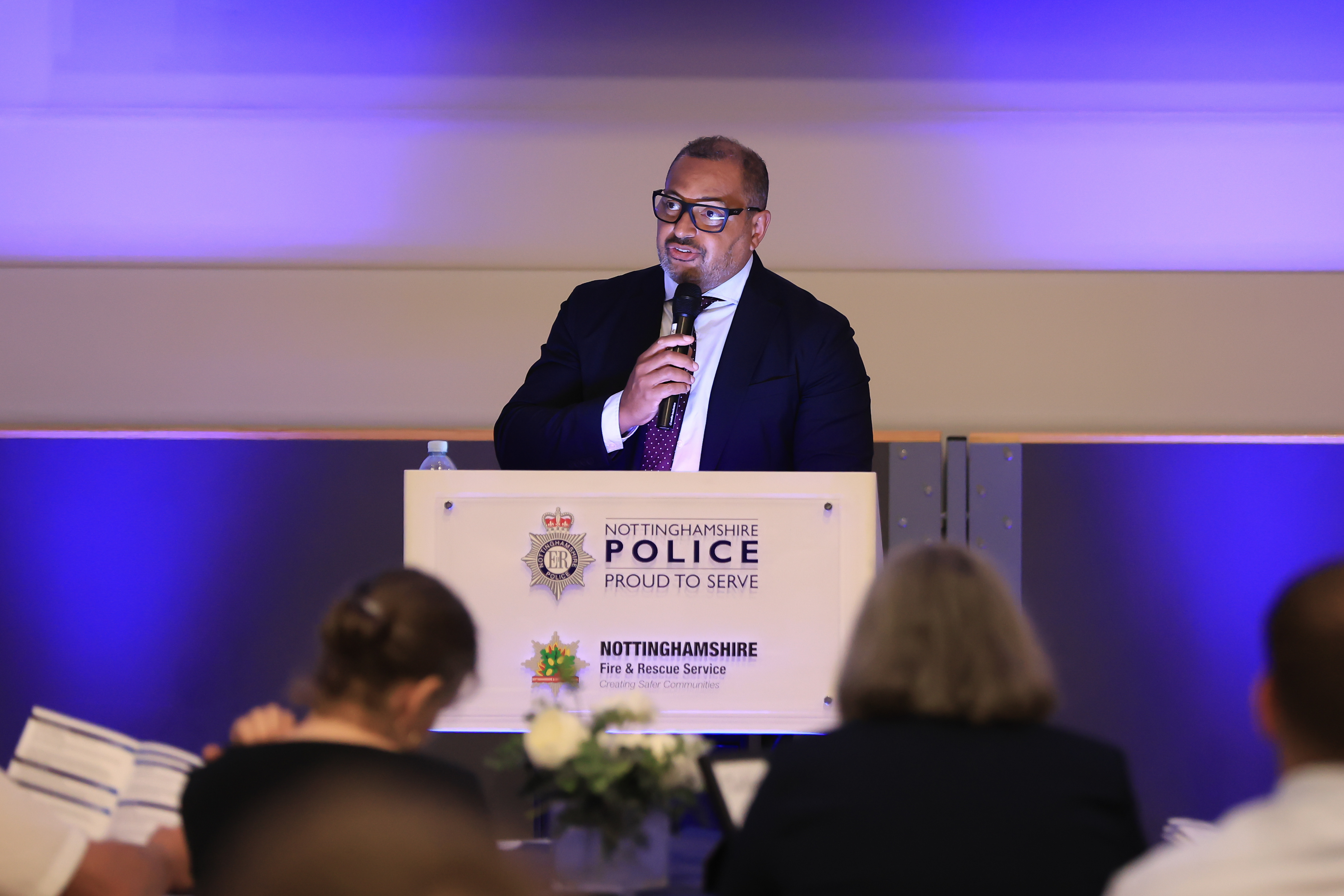 PCC Gary Godden giving a speech at the PCC Awards