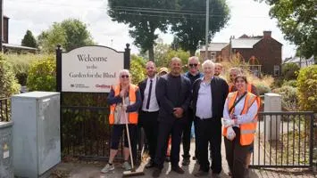 PCC with partners at Carlton's Garden for the Blind