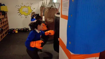 Evolve's boxing session