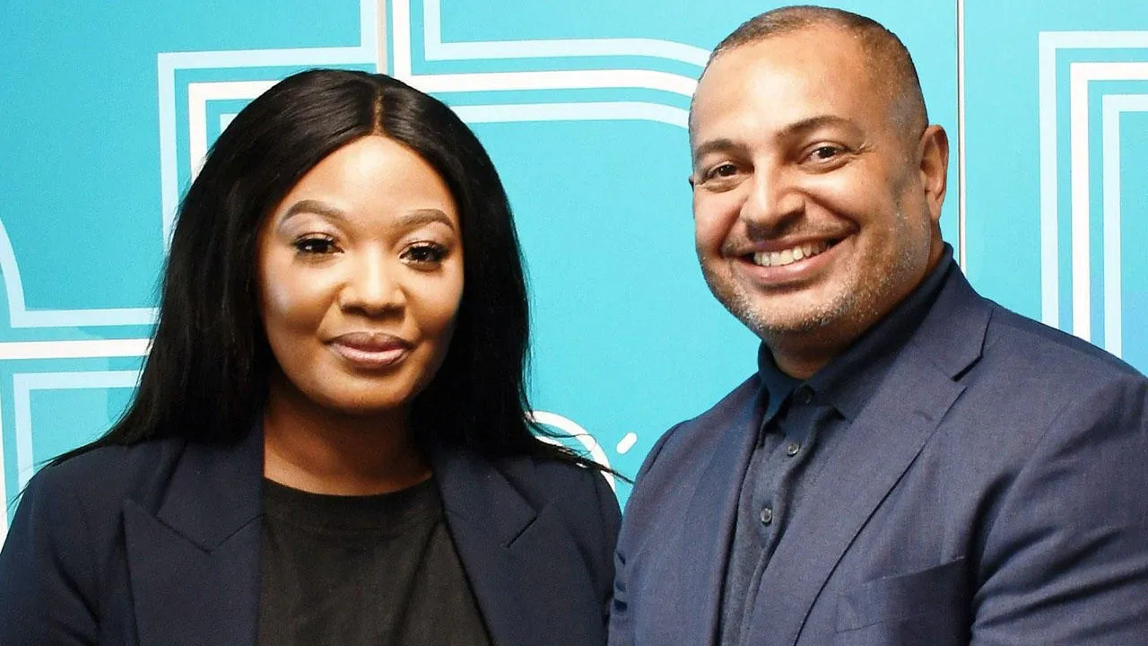 Nottinghamshire PCC Gary Godden alongside Derbyshire PCC Nicolle Ndiweni-Roberts