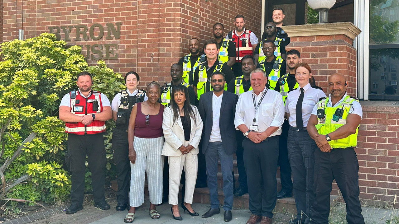 High-visibility patrol officers 