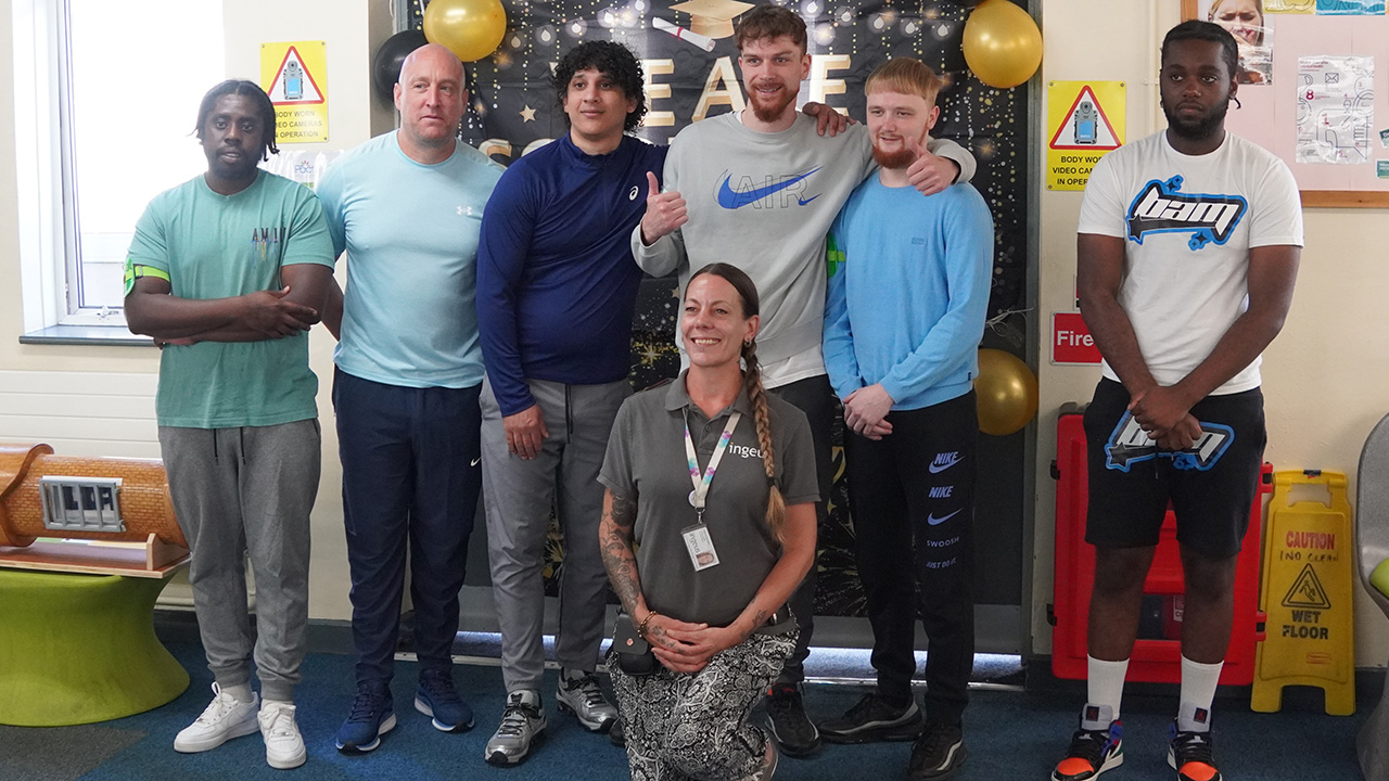 Young people who have taken part in the young adult mentoring scheme