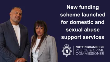 PCC Gary Godden and Deputy PCC Angela Kandola