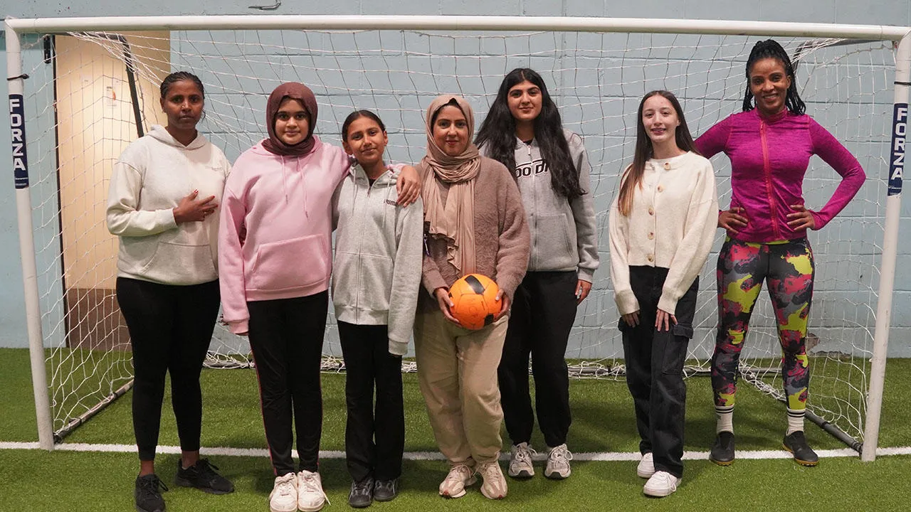 Young people attending sessions by Nottingham Muslim Women's Network