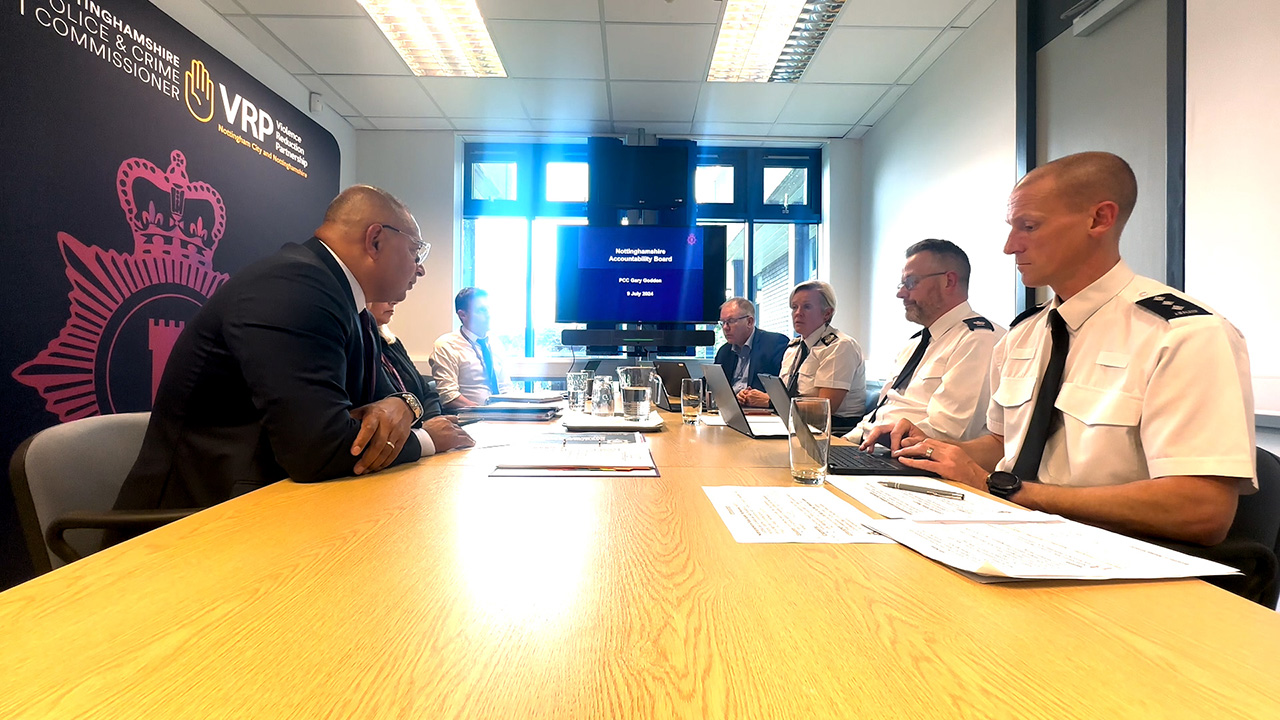 A photo of the latest Accountability Board