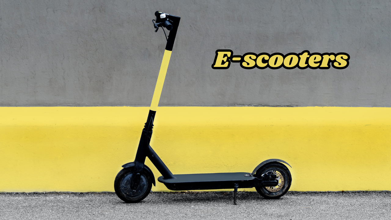 An image of an e-scooter
