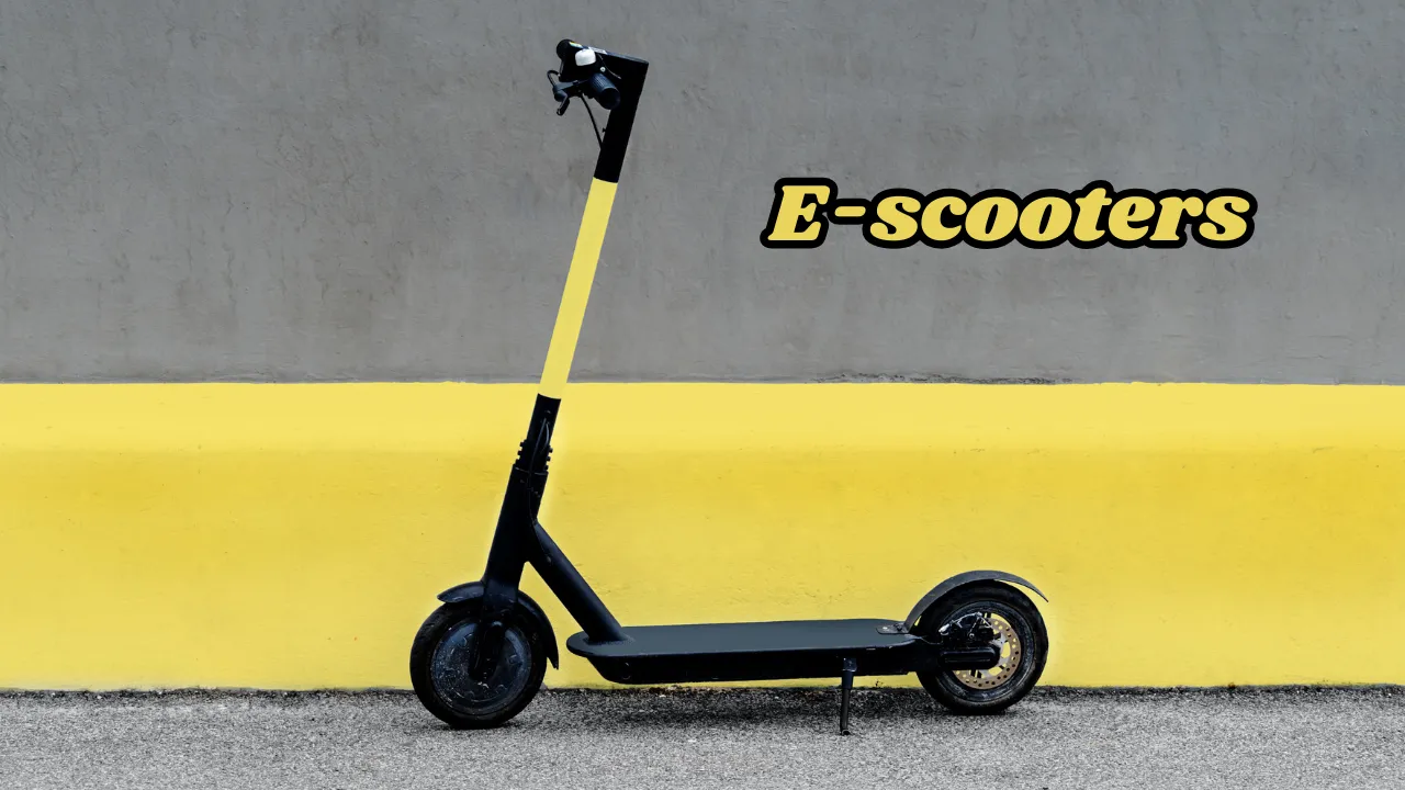 An image of an e-scooter