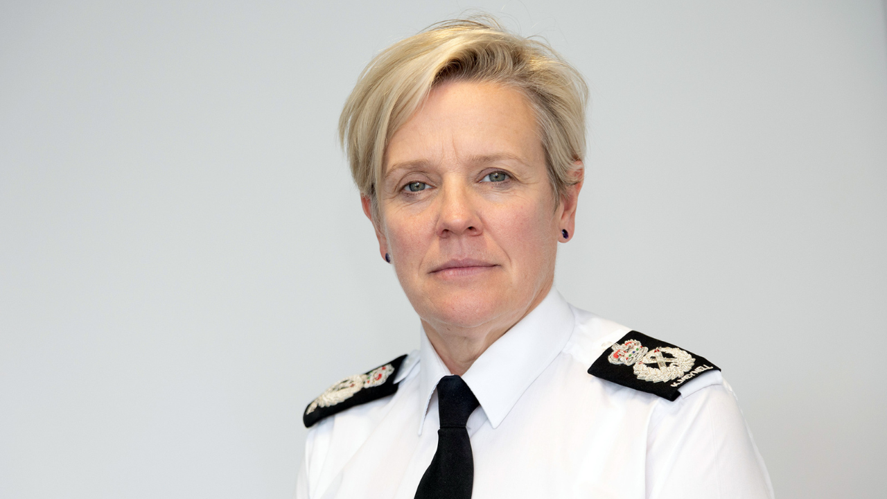 Chief Constable Kate Meynell.