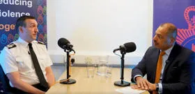 PCC Gary Godden alongside Nottinghamshire Police Chief Constable Steve Cooper