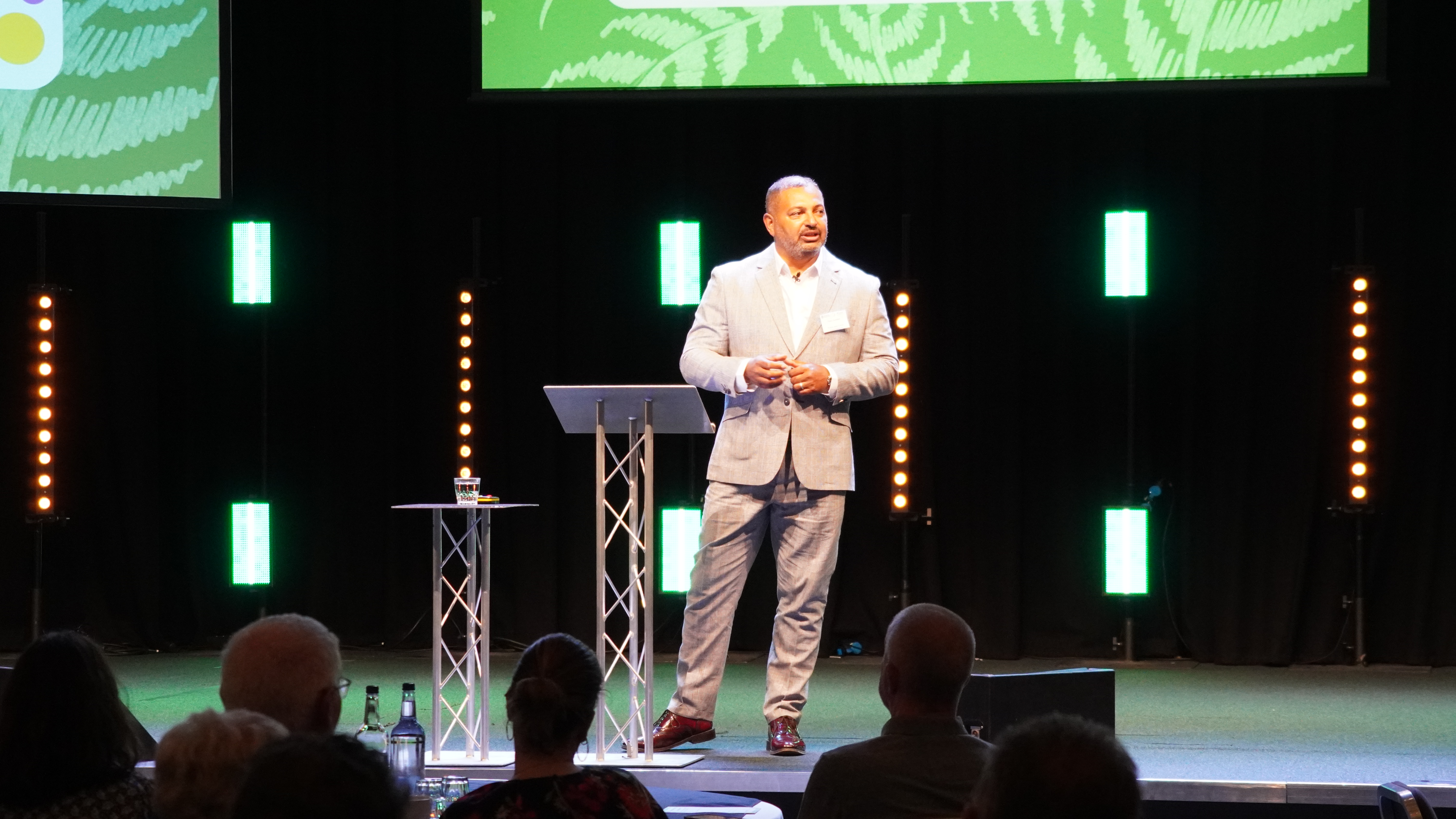 PCC Gary Godden speaks at the Thinking Differently conference.