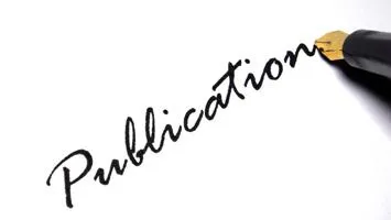 Image of the written word publication